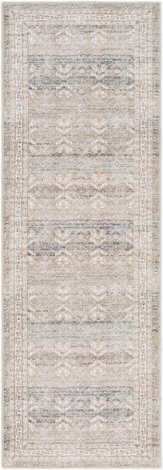 Livabliss Amelie AML-2404 Medium Green Machine Washable Area Rug main image