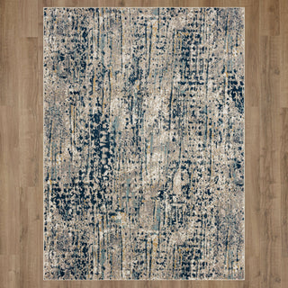 Karastan Epiphany Amorphous Dim Grey Area Rug