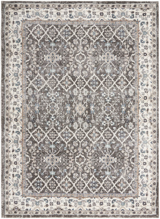 Nourison American Manor AMR01 Grey/Ivory Area Rug by Kathy Ireland main image