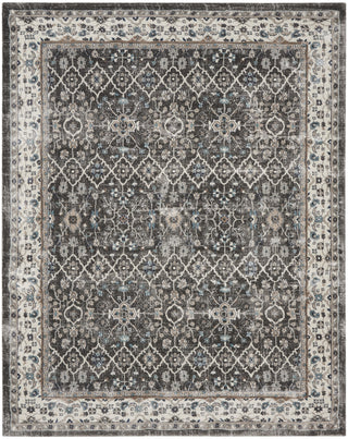 Nourison American Manor AMR01 Grey/Ivory Area Rug by Kathy Ireland Main Image