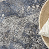 Nourison American Manor AMR02 Blue Area Rug Corner Image