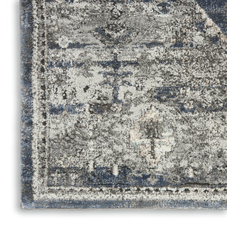 Nourison American Manor AMR02 Blue Area Rug Texture Image