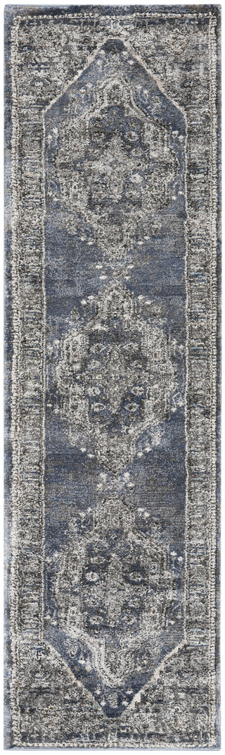 Nourison American Manor AMR02 Blue Area Rug Main Image