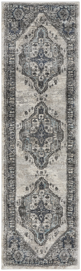 Nourison American Manor AMR02 Grey Area Rug Main Image