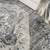 Nourison American Manor AMR02 Grey Area Rug Corner Image