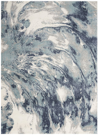 Nourison American Manor AMR03 Blue/Ivory Area Rug by Kathy Ireland main image