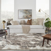Nourison American Manor AMR03 Iv/Mocha Area Rug by Kathy Ireland Room Image Feature