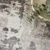 Nourison American Manor AMR04 Iv/Mocha Area Rug by Kathy Ireland Corner Image