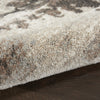 Nourison American Manor AMR04 Iv/Mocha Area Rug by Kathy Ireland Corner Image
