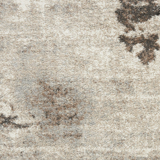 Nourison American Manor AMR04 Iv/Mocha Area Rug by Kathy Ireland Swatch Image