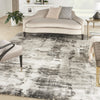 Nourison American Manor AMR04 Iv/Mocha Area Rug by Kathy Ireland Corner Image