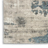 Nourison American Manor AMR04 Ivory Blue Area Rug by Kathy Ireland Texture Image
