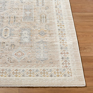 Livabliss Amir AMR-2300 Beige Machine Washable Area Rug Angle