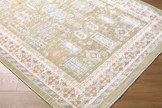 Livabliss Amir AMR-2301 Machine Washable Area Rug Corner Shot