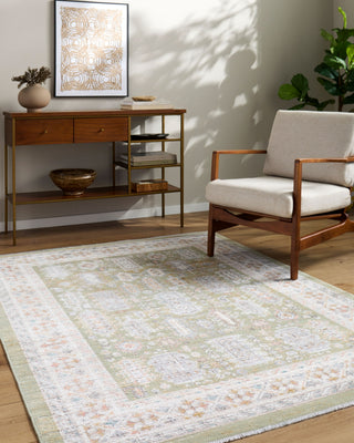 Livabliss Amir AMR-2301 Machine Washable Area Rug Room Scene