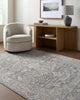Livabliss Amir AMR-2303 The Prominent Colors In Rug Are: Silver Machine Washable Area Room Scene