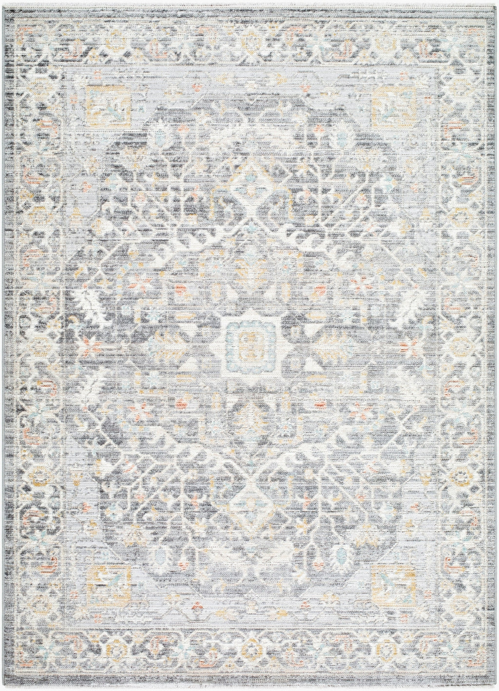 Livabliss Amir AMR-2303 Silver Machine Washable Area Rug – Incredible ...