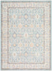 Livabliss Amir AMR-2304 Powder Blue Machine Washable Area Rug main image