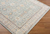 Livabliss Amir AMR-2304 Powder Blue Machine Washable Area Rug Corner Shot