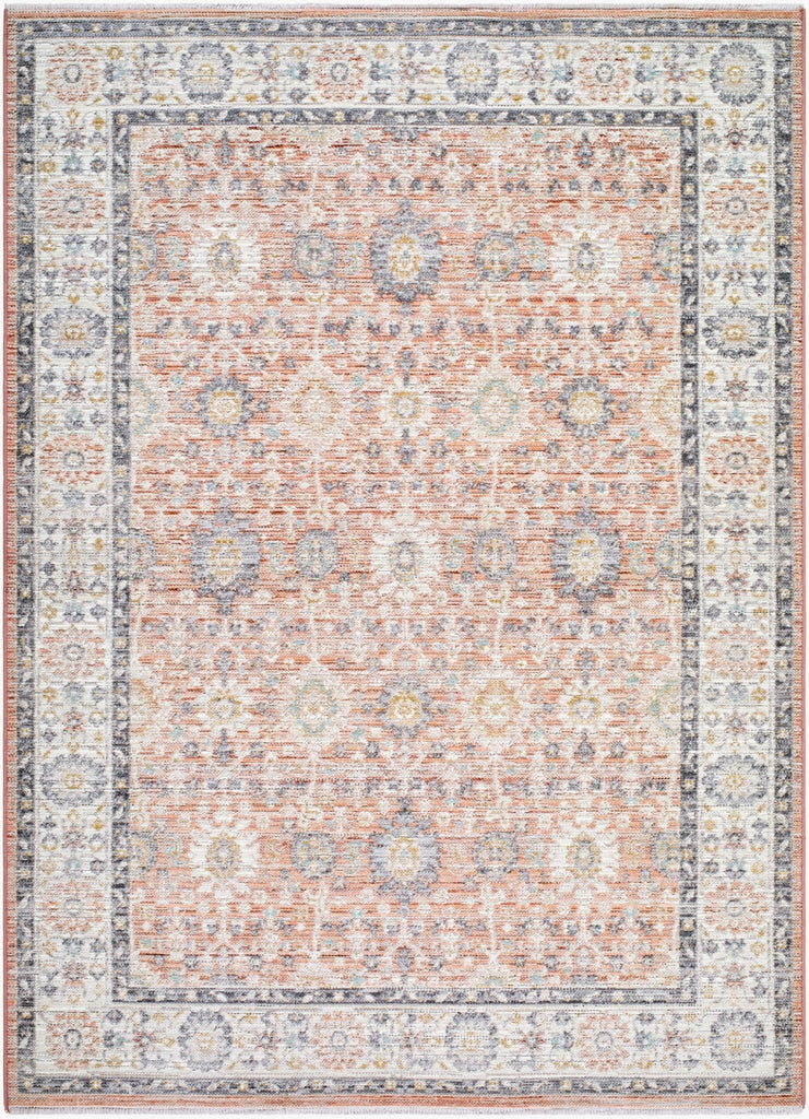 Livabliss Amir AMR-2305 Rust Machine Washable Area Rug main image