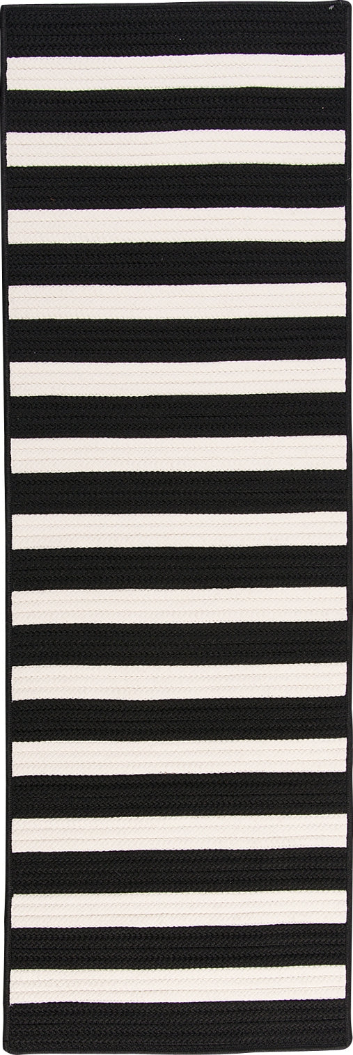 Colonial Mills Aniston Runner AN59 Black Area Rug