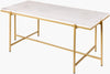 Surya Anaya ANA-007 White / Gold Furniture main image