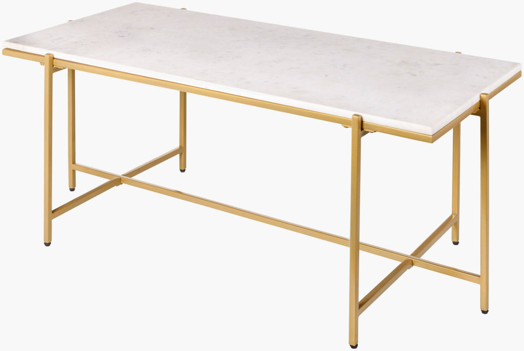 Surya Anaya ANA-007 White / Gold Furniture main image