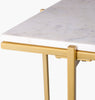 Surya Anaya ANA-007 White / Gold Furniture Corner Shot