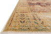 Loloi Anastasia AF-09 Red / Gold Area Rug Corner Image