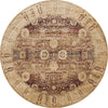 Loloi Anastasia AF-09 Red / Gold Area Rug Round Image