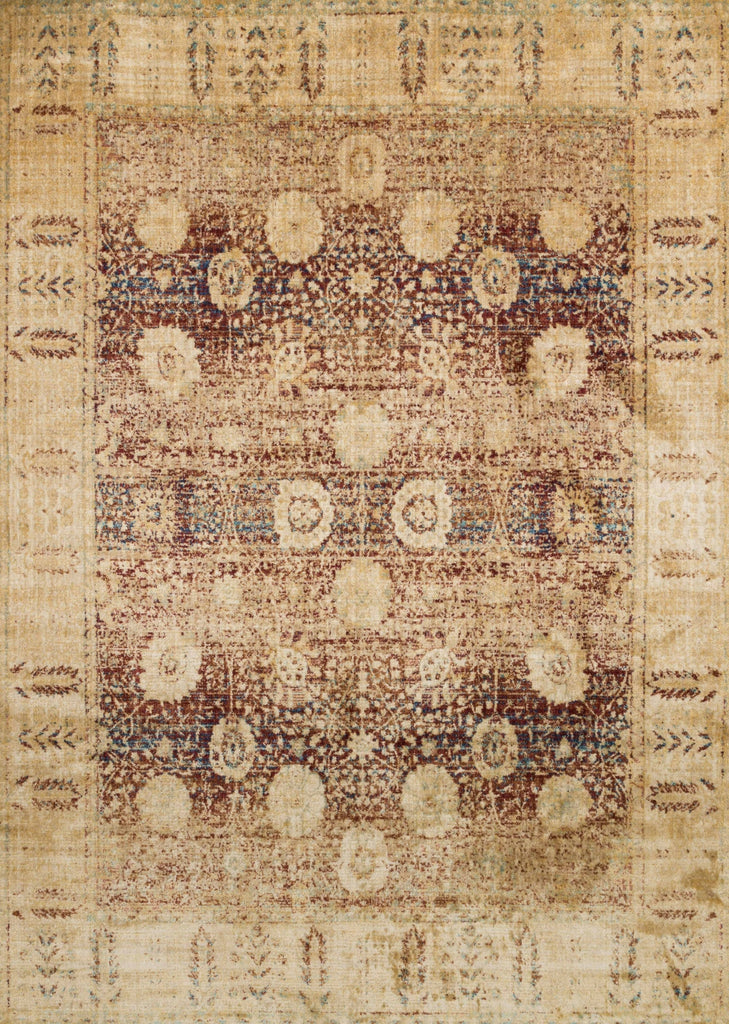 Loloi Anastasia AF-09 Red / Gold Area Rug main image