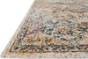 Loloi Anastasia AF-12 Ivory / Multi Area Rug Corner Shot Feature