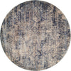 Loloi Anastasia AF-13 Mist / Blue Area Rug Round Image