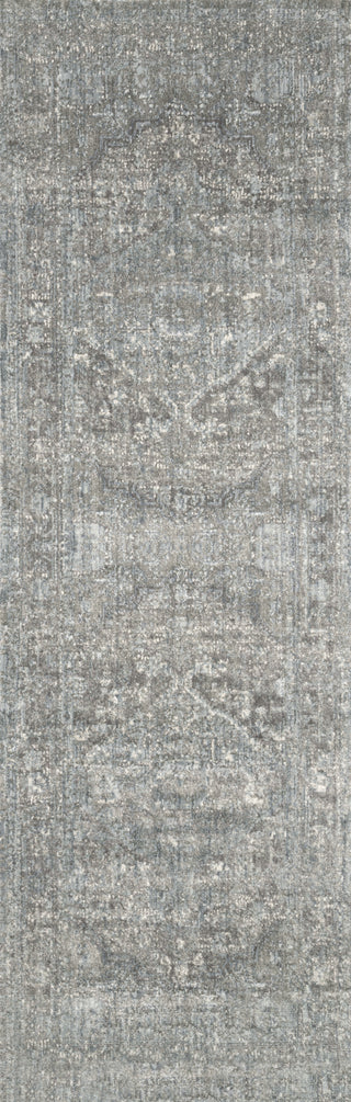 Loloi Anastasia AF-22 Stone/Blue Area Rug Lifestyle Image Feature