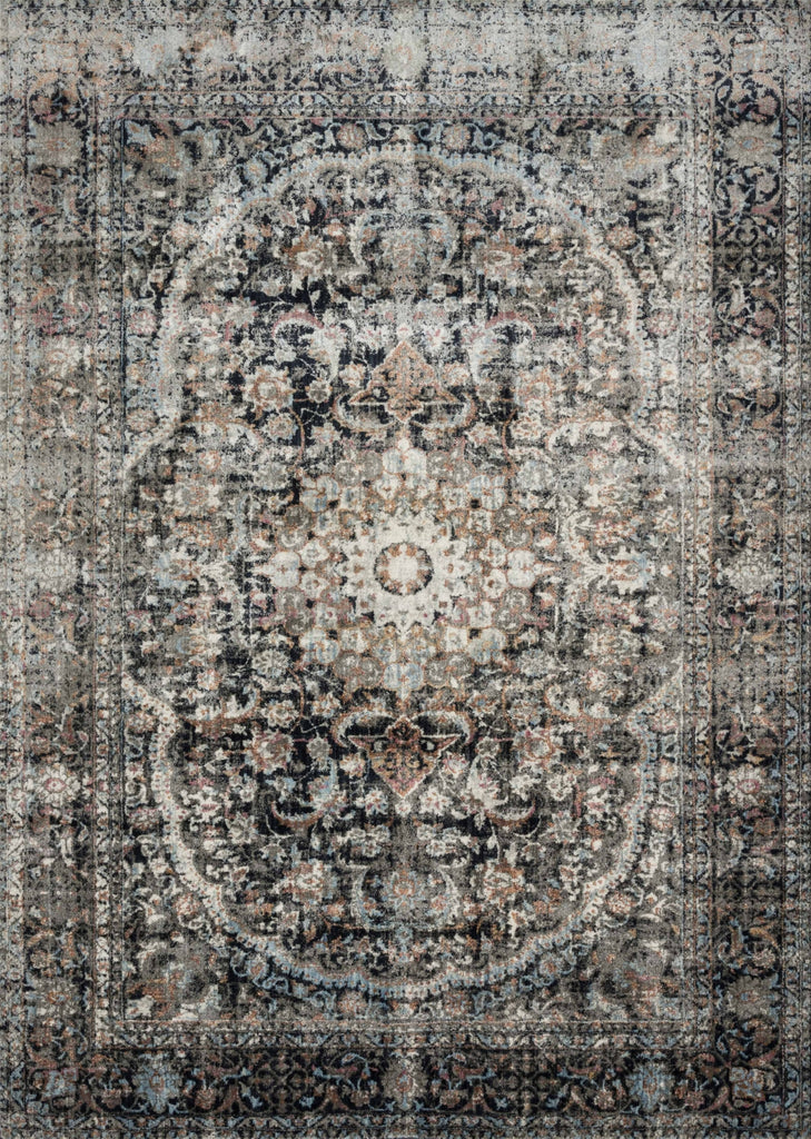 Loloi Anastasia AF-24 Charcoal/Sunset Area Rug main image