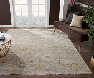 Ancient Boundaries Ancyra ANC-05 Pearl Grey Area Rug Lifestyle Image