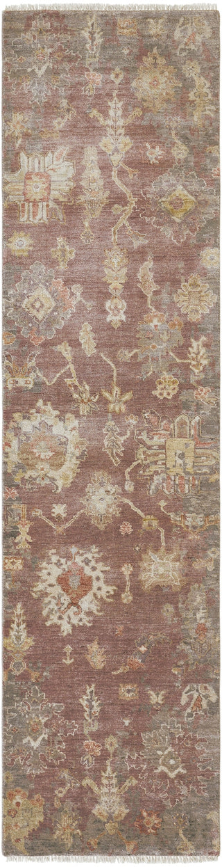 Ancient Boundaries Ancyra ANC-06 Soft Merlot Area Rug Floor Image