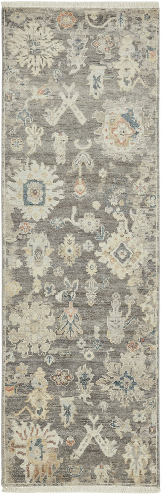 Ancient Boundaries Ancyra ANC-07 Antique Grey Area Rug Floor Image