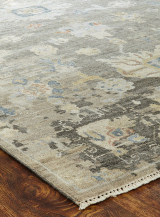 Ancient Boundaries Ancyra ANC-07 Antique Grey Area Rug Corner Image