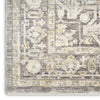 Nourison Antique Fusion ANF01 Ivory Charcoal Area Rug Corner Image
