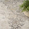 Nourison Antique Fusion ANF01 Ivory Charcoal Area Rug Texture Image