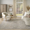 Nourison Antique Fusion ANF03 Charcoal Multicolor Area Rug Room Scene Feature