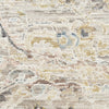 Nourison Antique Fusion ANF03 Light Grey Area Rug Close Up
