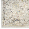 Nourison Antique Fusion ANF03 Light Grey Area Rug Corner Image