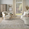 Nourison Antique Fusion ANF05 Grey Area Rug Swatch Image
