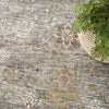 Nourison Antique Fusion ANF05 Grey Area Rug Texture Image