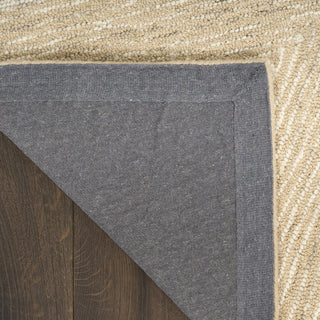 Nourison Pure Angles ANG01 Camel Area Rug by DKNY Corner Image
