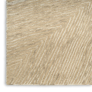Nourison Pure Angles ANG01 Camel Area Rug by DKNY Texture Image