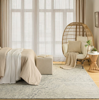 Nourison Pure Angles ANG01 Grey Area Rug by DKNY Swatch Image