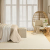 Nourison Pure Angles ANG01 Ivory Area Rug by DKNY Swatch Image